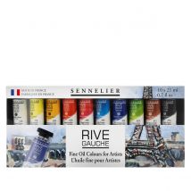 Sennelier Rive Gauche Fine Oil Paints Set of 10 x 21ml