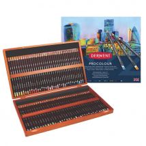 Derwent Procolour Professional Pencil Set of 72 in Wooden Box