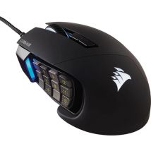 Corsair Scimitar Elite RGB Optical Gaming Mouse Grade Good Used