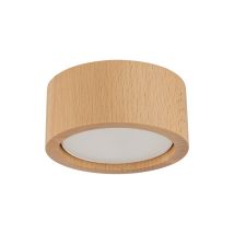Dijon plafonnier hêtre bois plat