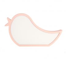 Applique Murale LED Oiseau BIRD pour Chambre d'Enfant - 12W Rose