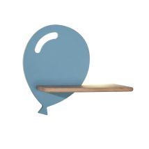 Applique Murale LED Étagère Ballon Bleu pour Chambre d'Enfant 4W 4000K - IQ Kids