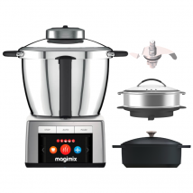 Magimix Cook Expert Ultimate Bundle, Cooking Food Processor - 3.5L - 1700W - Ref : 85934 - Motor Guaranteed 30 years