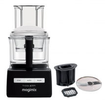 Magimix 4200XL Food Processor + Dice & French Fry Kit Black - 3L - Ref: 85440 - Motor Guaranteed 30 years