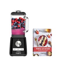 Magimix Blender Power 4 + Wellbeing Recipe Book Black - 1.8L - 1300W - Ref: 85204 - Motor Guaranteed 30 years