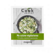 Livre Ma Cuisine Vegetarienne - Cook Expert -Ref : 461155 - Magimix