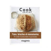 Livre Pains, Brioches Et Viennoiseries - Cook Expert - Ref : 461244 - Magimix