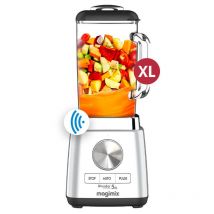 Magimix Blender Power 5 XL Connect Chrome Mat - Blender Connecté - Ref : 11643 - Moteur garanti 30 ans