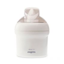 Magimix Glacier 1,5L Blanc - Cuve en Inox - Ref : 11667