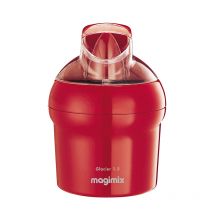 Magimix Glacier 1,5L Rouge - Cuve en Inox - Ref : 11669