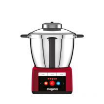 Magimix Cook Expert Rouge - Robot Cuiseur Multifonction - 3,5L - 1700W - Ref: 18904 - Moteur garanti 30 ans
