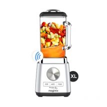 Magimix Blender Power 5 XL Connect Chrome Mat - Blender Connecté - Ref : 11643 - Moteur garanti 30 ans