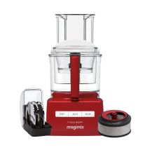 Magimix CS 5200XL Premium Rouge - Robot Multifonction - 3.6L - 1100W - Ref: 18713F - Fabrication Française - Moteur garanti 30 ans