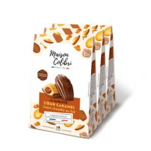 Madeleine coeur caramel beurre salé