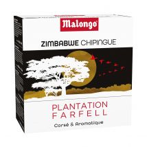 Malongo - Café noir en dosettes - Zimbabwe Chipingue - Variété Arabica - 16 doses - 104g