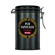 Malongo - Café noir moulu - Pur Papouasie - Variété Typica - Boite de 250g