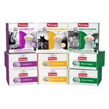 Malongo - Café en dosettes - Bio - Cave 3 Saveurs - 144 doses