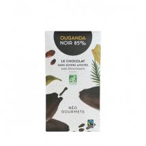 Néogourmets - Tablette Chocolat noir Ouganda 85% - Tablette de 70g