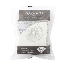 Origami - Filtres papier 2 tasses - Boite de 100 filtres