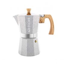 Grosche - Cafetière italienne 6 tasses gris - Cafetière