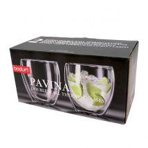 Bodum - Set 2 verres double paroi 0.25L - Lot de 2 verres