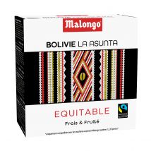 Malongo - Café noir en dosettes - Bolivie La Asunta - 16 doses - 104g