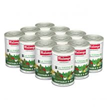 Malongo - Café moulu - La Tierra - Lot de 12 boites - Variété Arabica - 12 boites de 250g - Bio