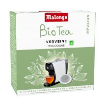 Malongo - Infusion - Verveine bio en dosette - 16 doses - 16g