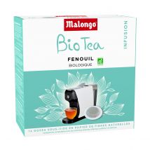 Malongo - Infusion - Fenouil bio en dosette - 16 doses - 16g