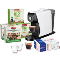 Malongo - Offre Machine à café Expresso EOH blanc mat - Machine - 3000g