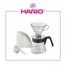 Hario - Kit V60 1 à 4 tasses - Coffret