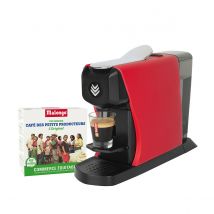 Malongo - Offre Machine à café Expresso EOH rouge mat - Machine - 3000g