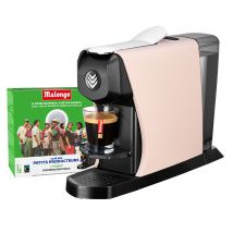 Malongo - Oferta cafetera monodosis EOH rosa