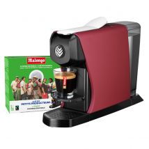 Malongo - Oferta cafetera monodosis EOH roja