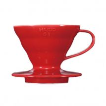 Cono de goteo Hario V60 1-2 tazas rojo - HARIO