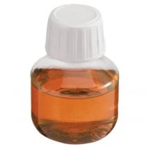 100 Flacons Pet Cristal 50ml Bague Din 28+bouchon - Manutan Collectivités