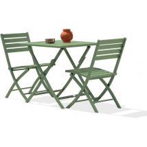1 Table Jardin Marius 70x70cm+2 Chaises Lagune - Manutan Collectivités