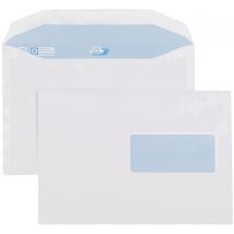 500 Enveloppe Mécanisable 162x229 80g F45 Blanc - Manutan Collectivités