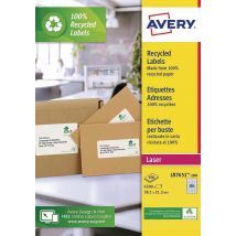 6500 Étiquette Laser Blanche Avery 38,1x21,2 Mm - Manutan Collectivités