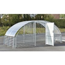 Abri 12 Vélos Fermé - Manutan Collectivités