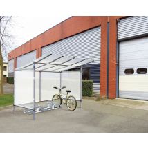 Abri Vélo En Aluminium Initial 5 Vélos - Manutan Collectivités
