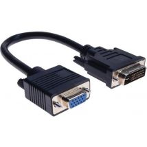 Adaptateur Dvi-i M/vga F 15cm - Manutan Collectivités