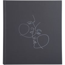 Album Photo Livre 60 Pages Noires Art - Noir - Manutan Collectivités