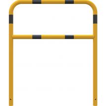 Arceau Avec Barre Transversale À Bétonner-jaune/noir-1200 Mm - Manutan Collectivités