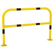 Arceau De Protection Renforcé 1.50 M Jaune Avec Bandes Noires - Manutan Collectivités