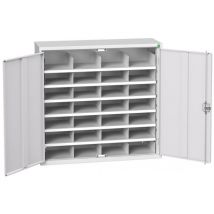 Armoire À Cases Verso Gris Clair _ 16926502.16 - Manutan Collectivités