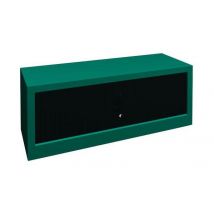 Armoire À Rideaux Largeur 120 Hauteur 45 Cm Vert-noir - Manutan Collectivités