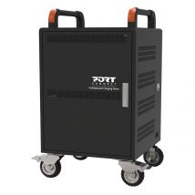 Chariot De Charge Pour 20 Pc Portable + Rack 19'' - 1 U - Manutan Collectivités