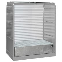 Armoire De Rétention À Volet Roulant, Capacité De Rétention : 240 L - Manutan Collectivités