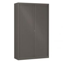 Armoire Métal Luxe Porte Rideaux Préhension Hauteur Totale 100x198cm Taupe - Manutan Collectivités